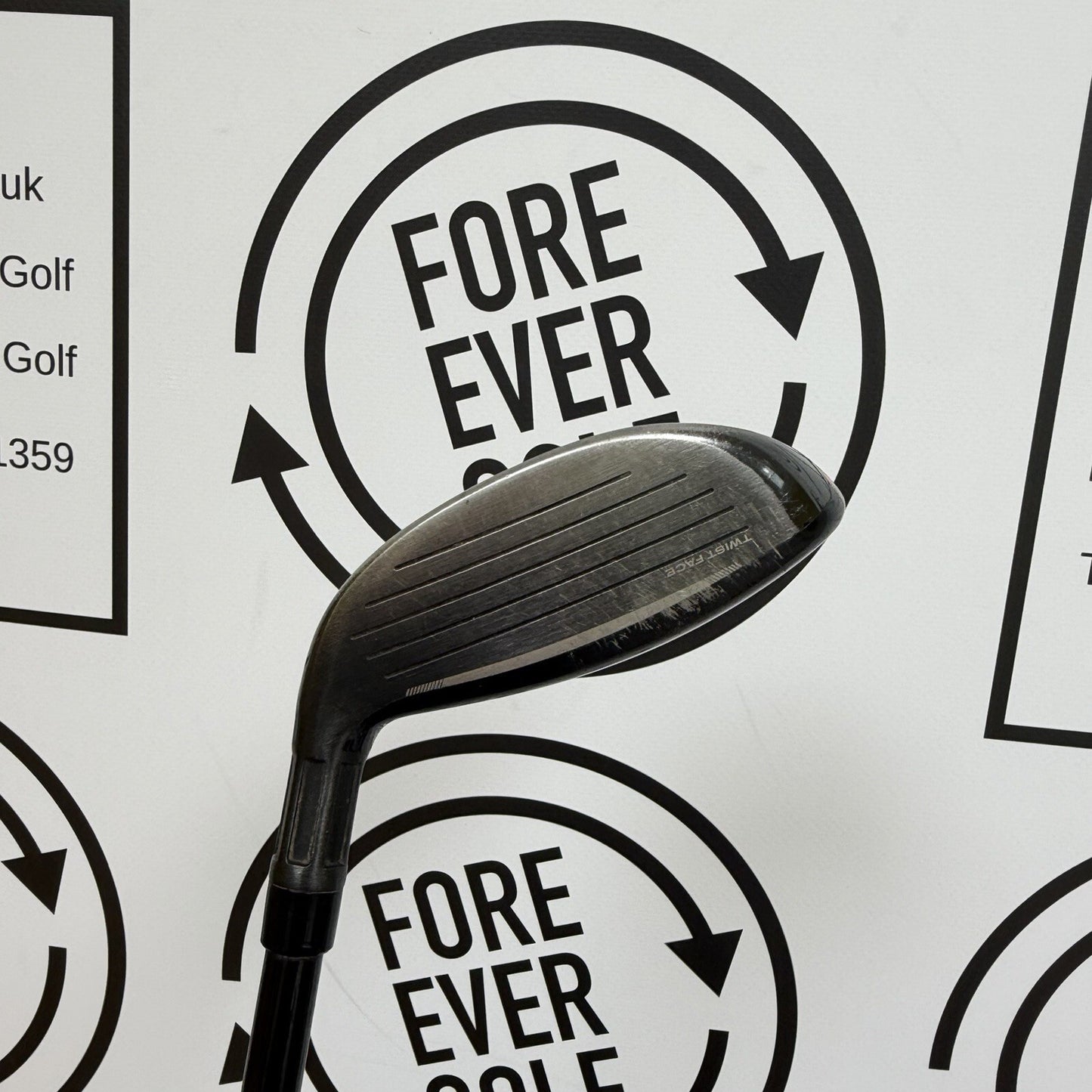 TAYLORMADE STEALTH 4 HYBRID / 22 Deg / RH / 70g Stiff Flex / FAIR USED