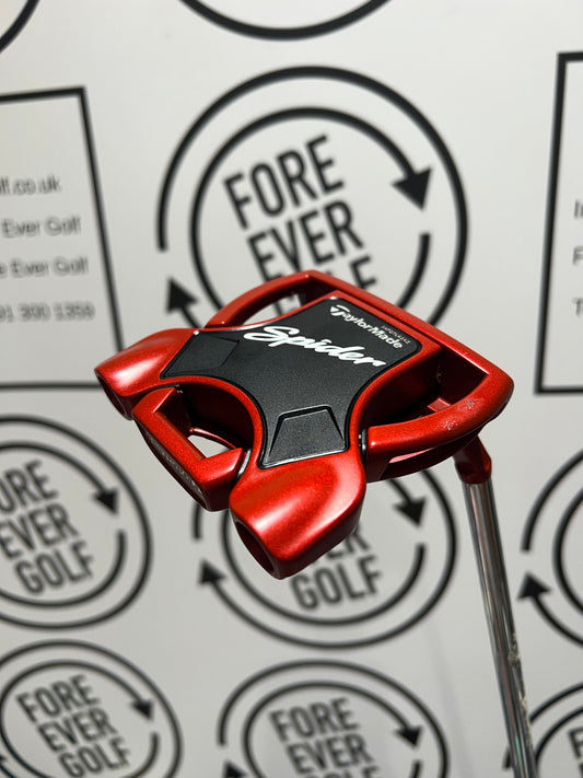 TAYLORMADE SPIDER (2018) / Mens RH / Red / 34” / IRON MAN GRIP