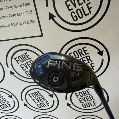 PING G30 3 HYBRID / 19 Degree / Mens RH / Reg Flex / GOOD USED