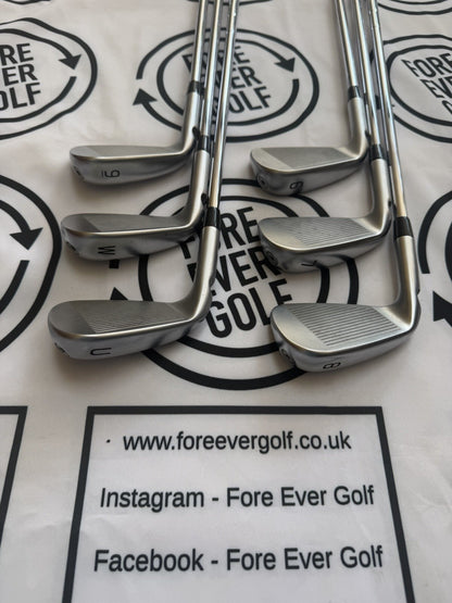 PING i530 IRONS / 6 - UW / Blue Dot / Mens RH / Regular Flex / V.GOOD USED
