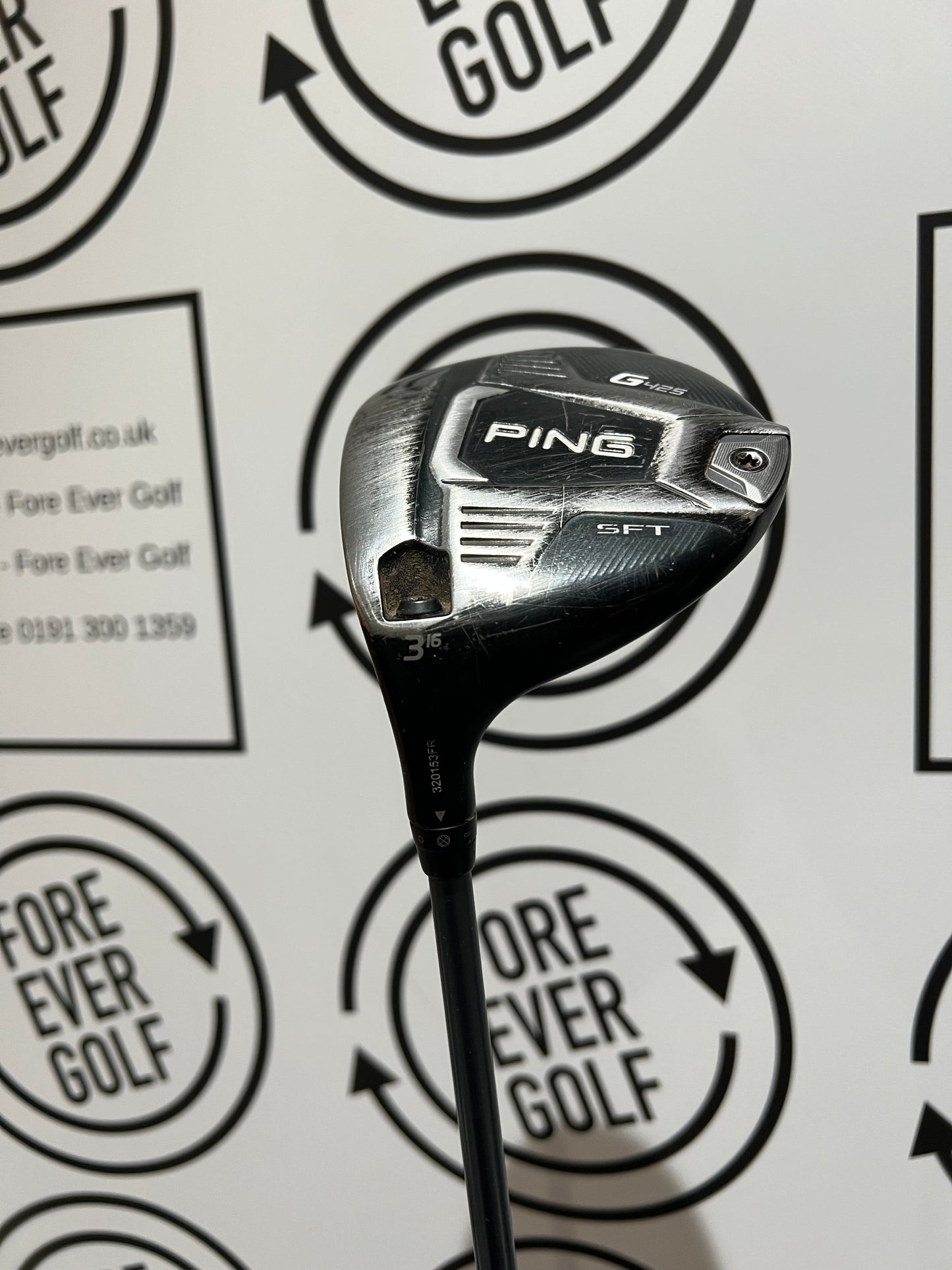 PING G425 SFT 3 WOOD / 16 Deg / Mens LH / 65g Soft Reg Flex