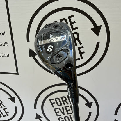 TITLEIST GT3 3 HYBRID / 19 Deg / Mens RH / 65g Stiff Flex / NEW