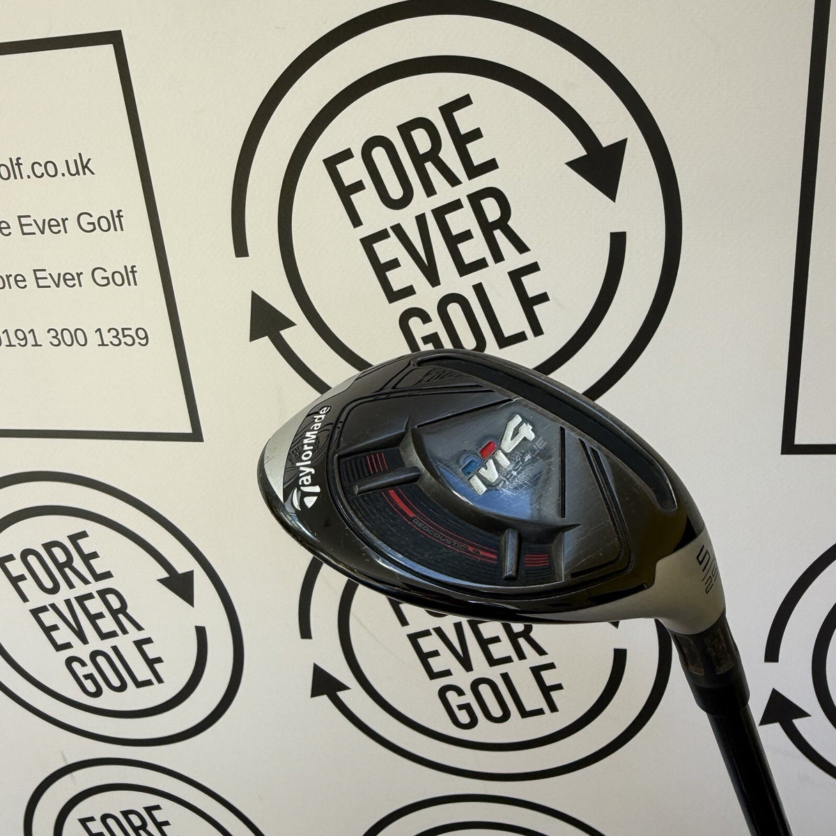 TAYLORMADE M4 5 HYBRID / 25 Degree / RH / 60g Reg Flex / GOOD USED