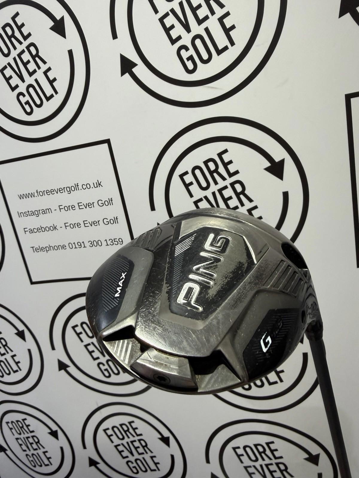 PING G425 MAX DRIVER / 12 Degree / Mens RH / 55g Soft Regular / GOOD USED