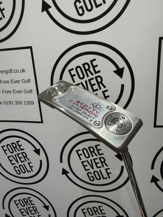 SCOTTY CAMERON SUPER SELECT SQUARE BACK 2 PUTTER / 34” / RH