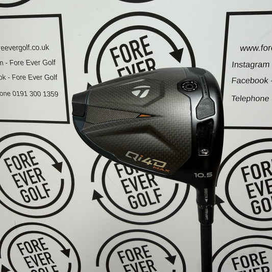 TAYLORMADE Qi4D MAX DRIVER / 10.5 Degree / RH / 60g Reg Flex / MINT USED