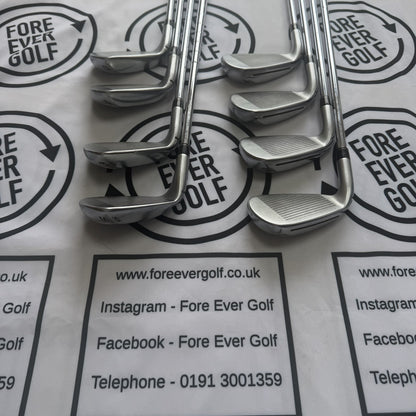 TAYLORMADE R-BLADEZ IRONS / 4 - PW + SW / RH / Reg Flex / GOOD USED