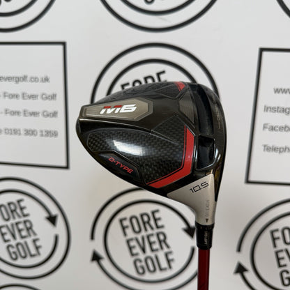 TAYLORMADE M6 D-TYPE DRIVER / 10.5 Deg / RH / 45g A Flex / GOOD USED