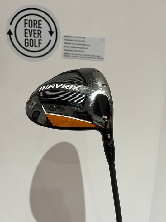 CALLAWAY MAVRIK DRIVER (9 Degree), Mens RH, 62g Regular Flex