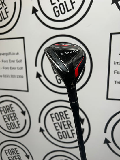 TAYLORMADE STEALTH 4 HYBRID / 22 Deg / LH / 60g Reg Flex