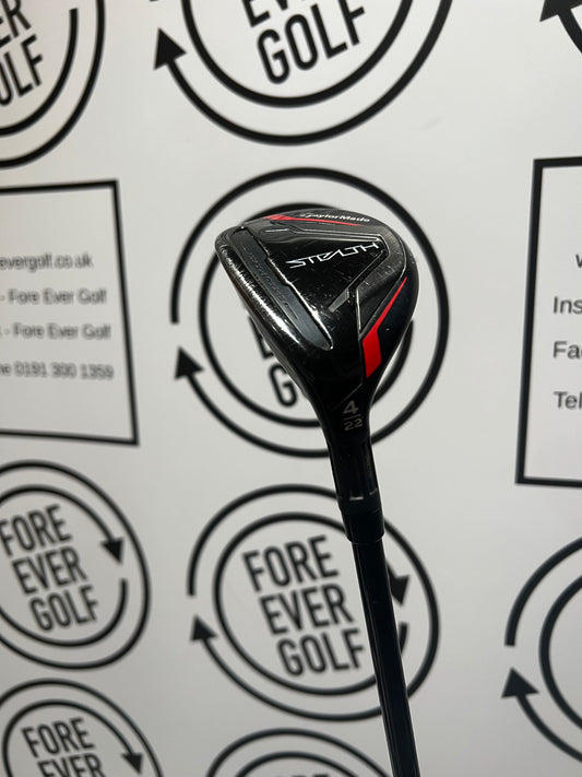 TAYLORMADE STEALTH 4 HYBRID / 22 Deg / LH / 60g Reg Flex