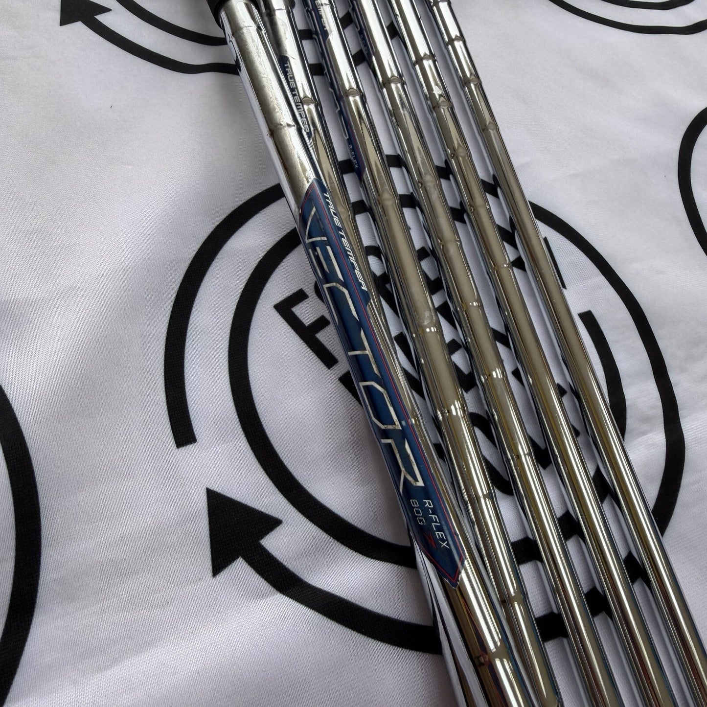 CALLAWAY ELYTE X IRONS / 5 - PW / RH / 80g Reg Flex / V.GOOD USED
