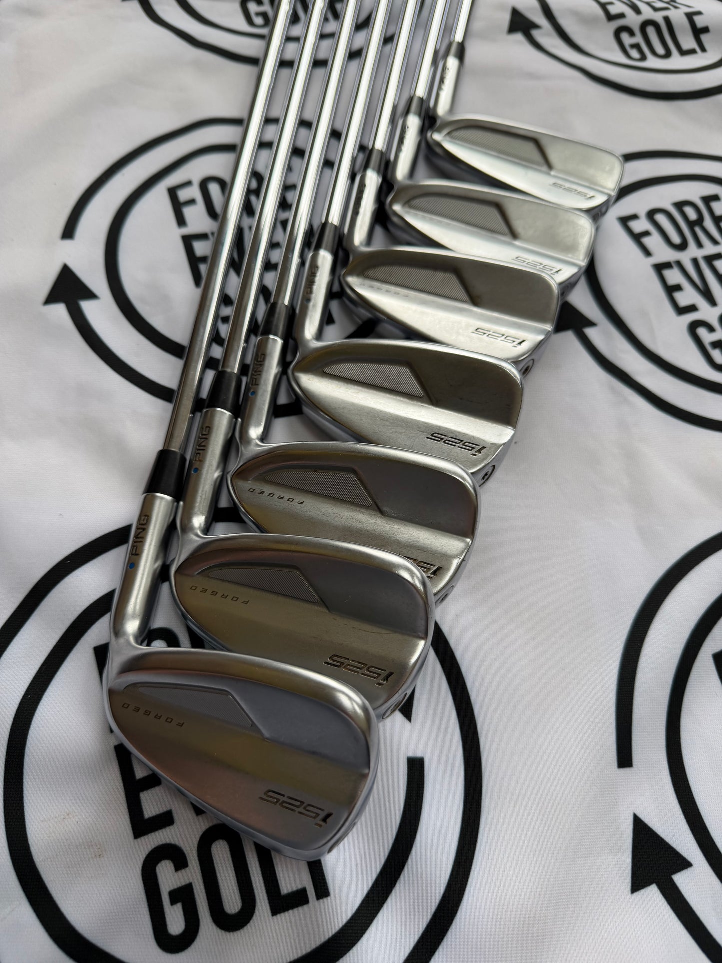 PING i525 IRONS / 5 - UW / BLUE Dot / Mens RH / 98g Reg Flex