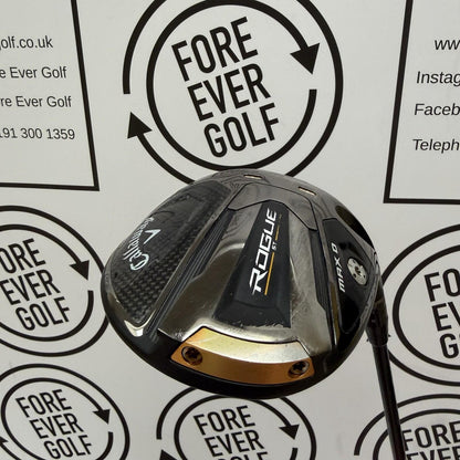 CALLAWAY ROGUE ST MAX-D DRIVER / 10.5 Degree / RH / 55g Stiff Flex / FAIR USED