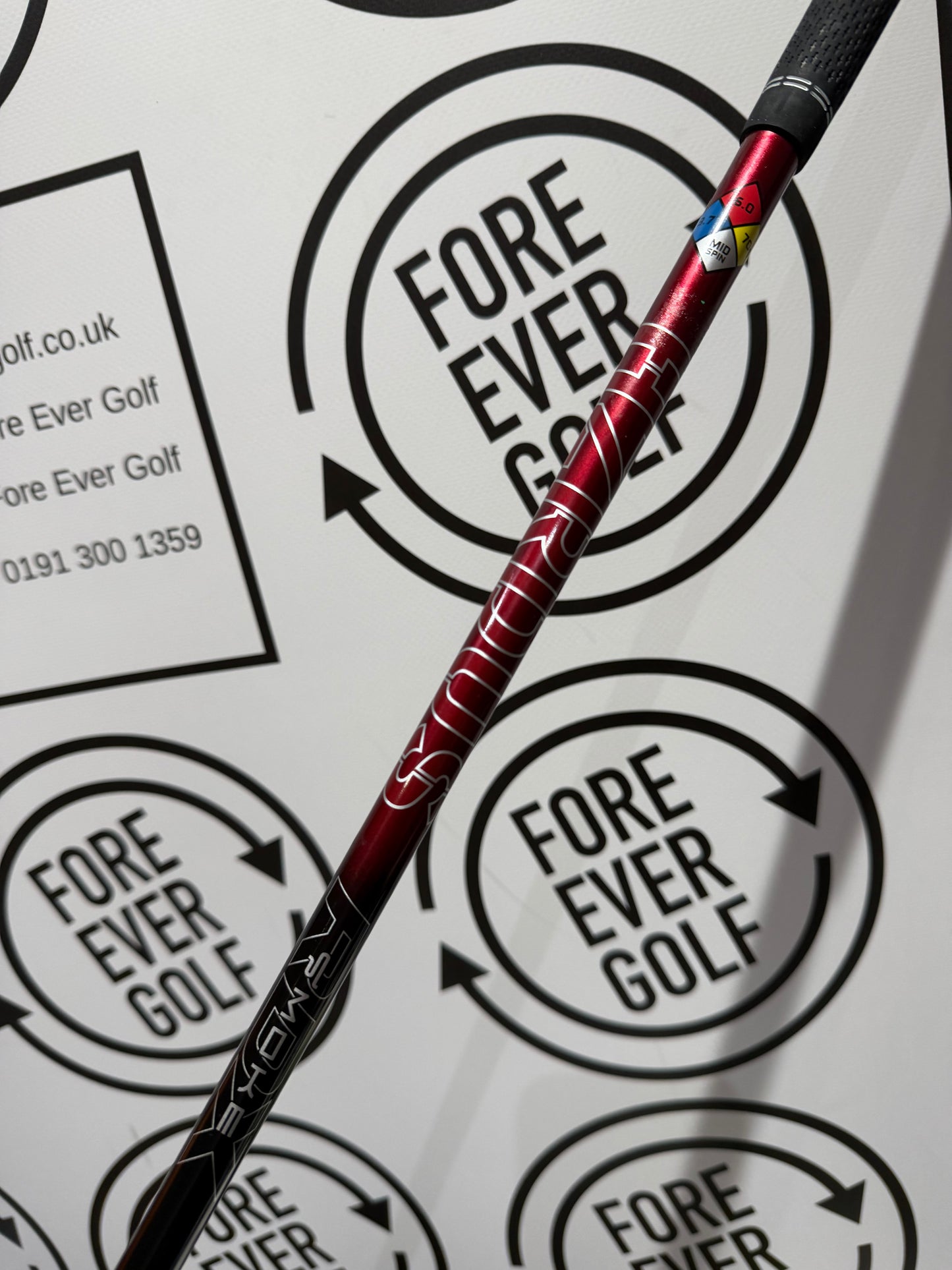 PING 3 WOOD SHAFT / 70g Stiff Flex / HZRDUS Red / 42.5” / V.GOOD