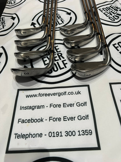 CALLAWAY ROGUE CF-18 IRONS / 4 - SW / Mens RH / 95g Stiff Flex