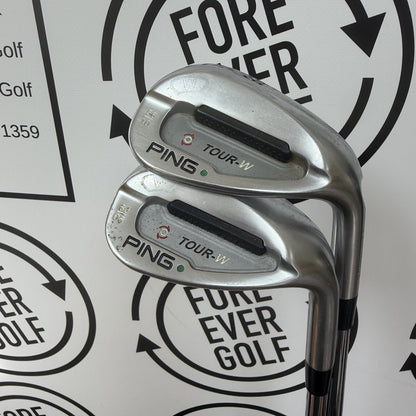 PING TOUR W WEDGE SET / 56 & 60 / RH / Green Dot / Wedge Flex / OK USED