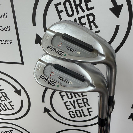 PING TOUR W WEDGE SET / 56 & 60 / RH / Green Dot / Wedge Flex / OK USED