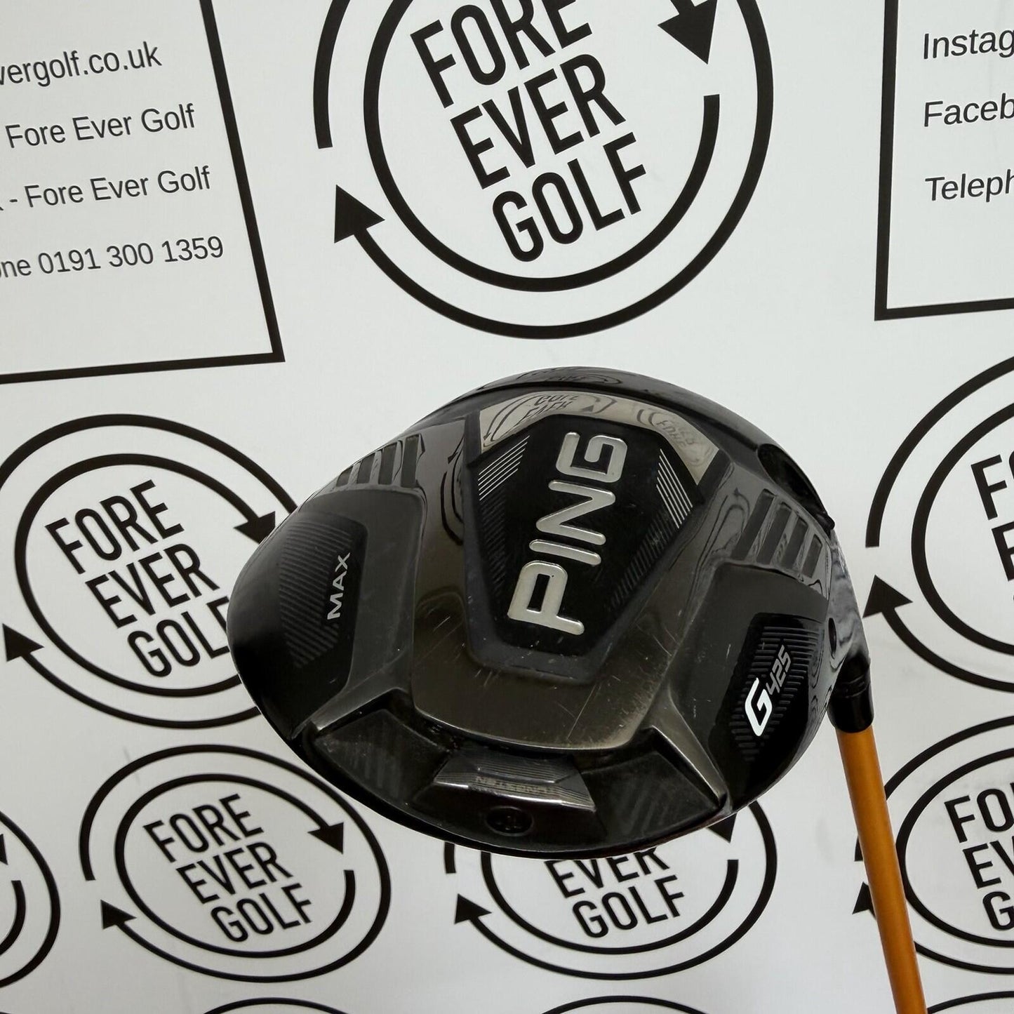 PING G425 MAX DRIVER / 10.5 Degree / Mens RH / 65g Reg Flex / GOOD USED