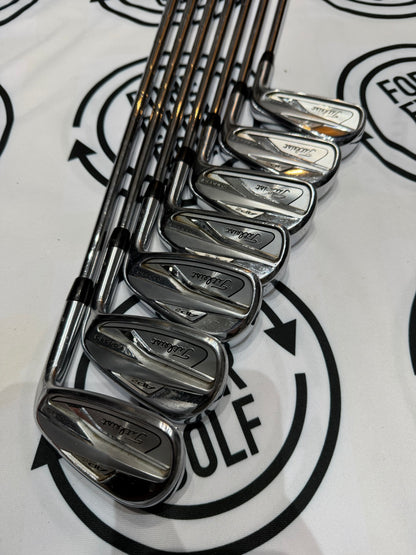 TITLEIST AP2 718 IRONS / 4 - PW / Mens RH / Tour FST Stiff Flex