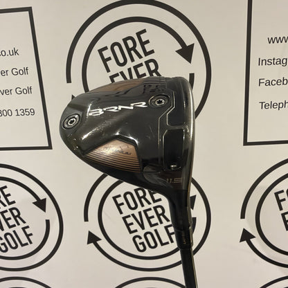 TAYLORMADE BRNR MINI DRIVER / 11.5 Deg / Mens RH / 65g Stiff Flex / GOOD USED
