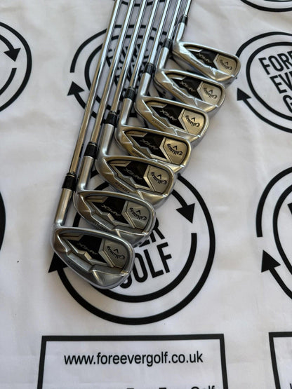 CALLAWAY APEX CF ’19 IRONS / 4 - PW / Mens RH / 95g Reg Flex / GOOD USED