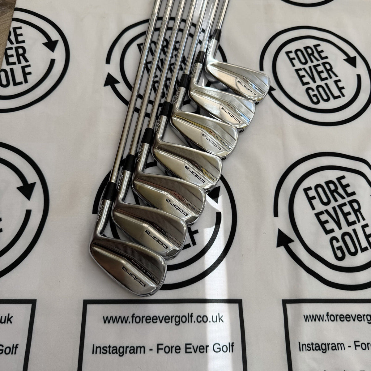 COBRA FORGED TEC ONE LENGTH IRONS (2023) / 4 - PW / 90g Reg Flex / RH / GOOD