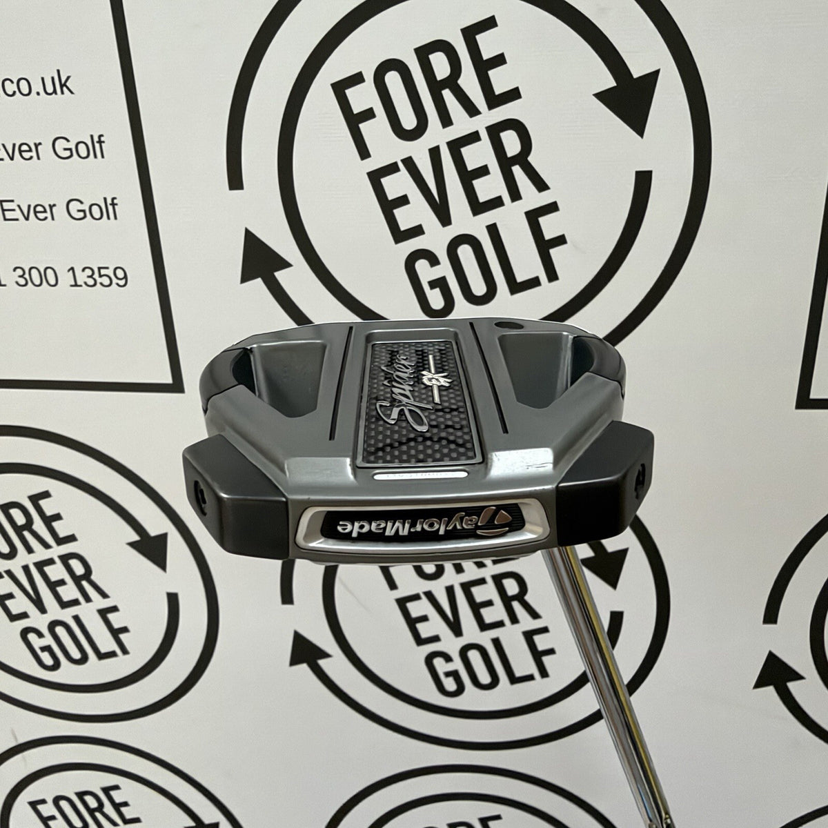 TAYLORMADE SPIDER EX PUTTER / 34” / Mens RH / Grey/White / GOOD USED
