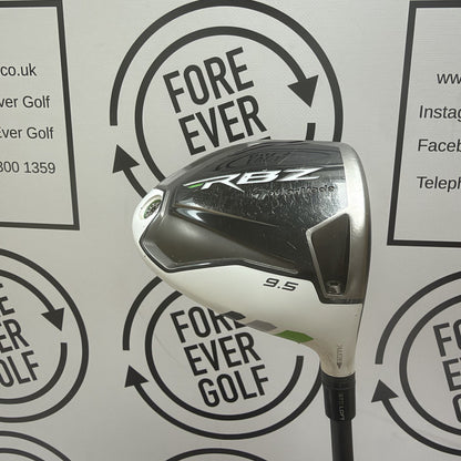 TAYLORMADE RBZ DRIVER / 9.5 Deg / RH / Regular Flex / GOOD USED
