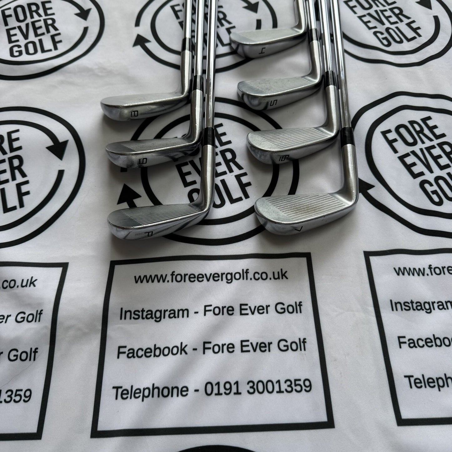 TAYLORMADE P7CB IRONS / 4 - PW / Mens RH / Project X 6.5 X-Stiff Flex / GOOD