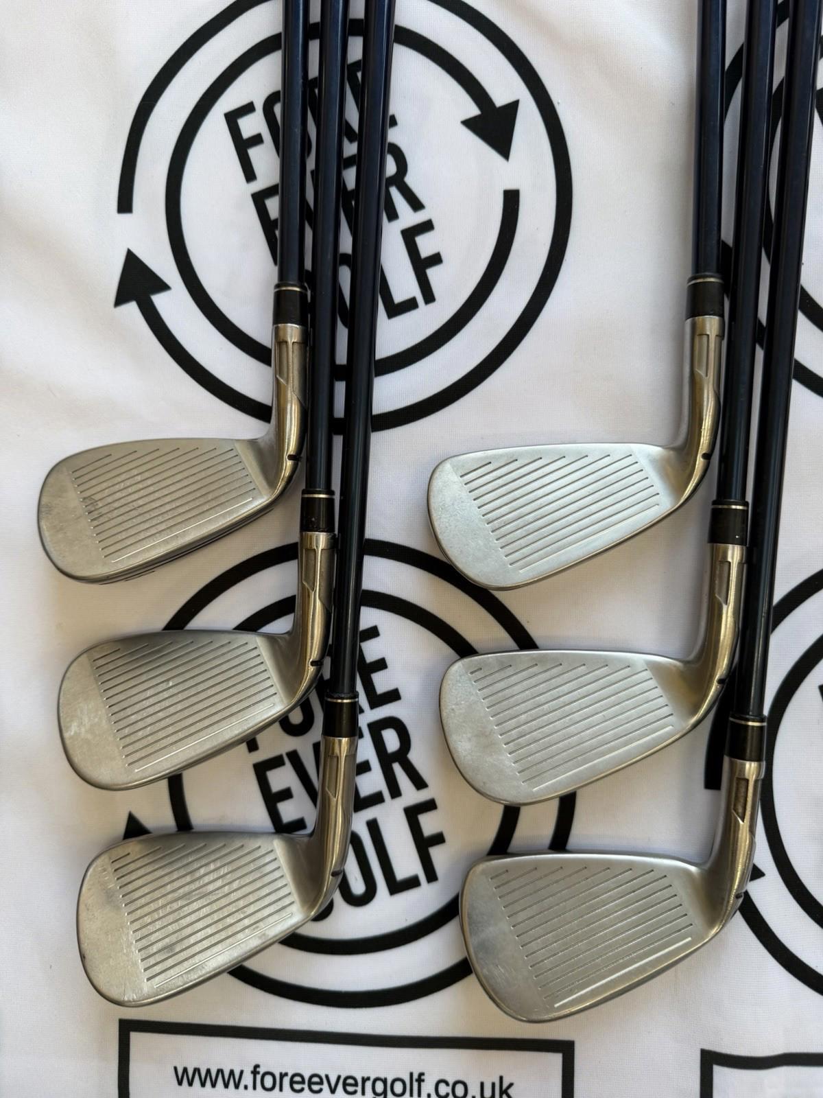 TAYLORMADE SIM2 MAX IRONS / 5 - PW / Mens RH / 60g Reg Flex (Graphite) / GOOD