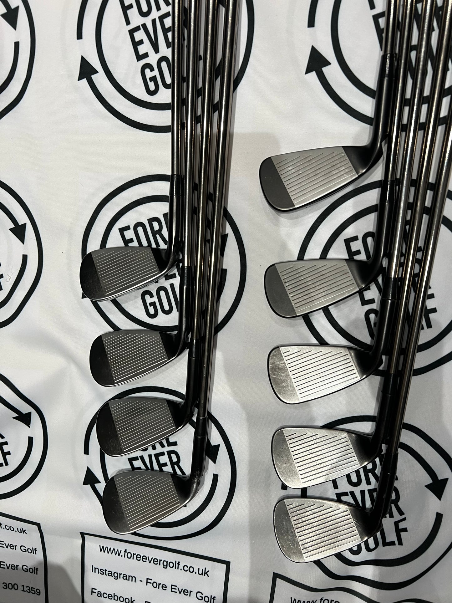 PING G710 IRONS / 4 - SW / Blue Dot / RH / Reg Flex Graphite Shafts
