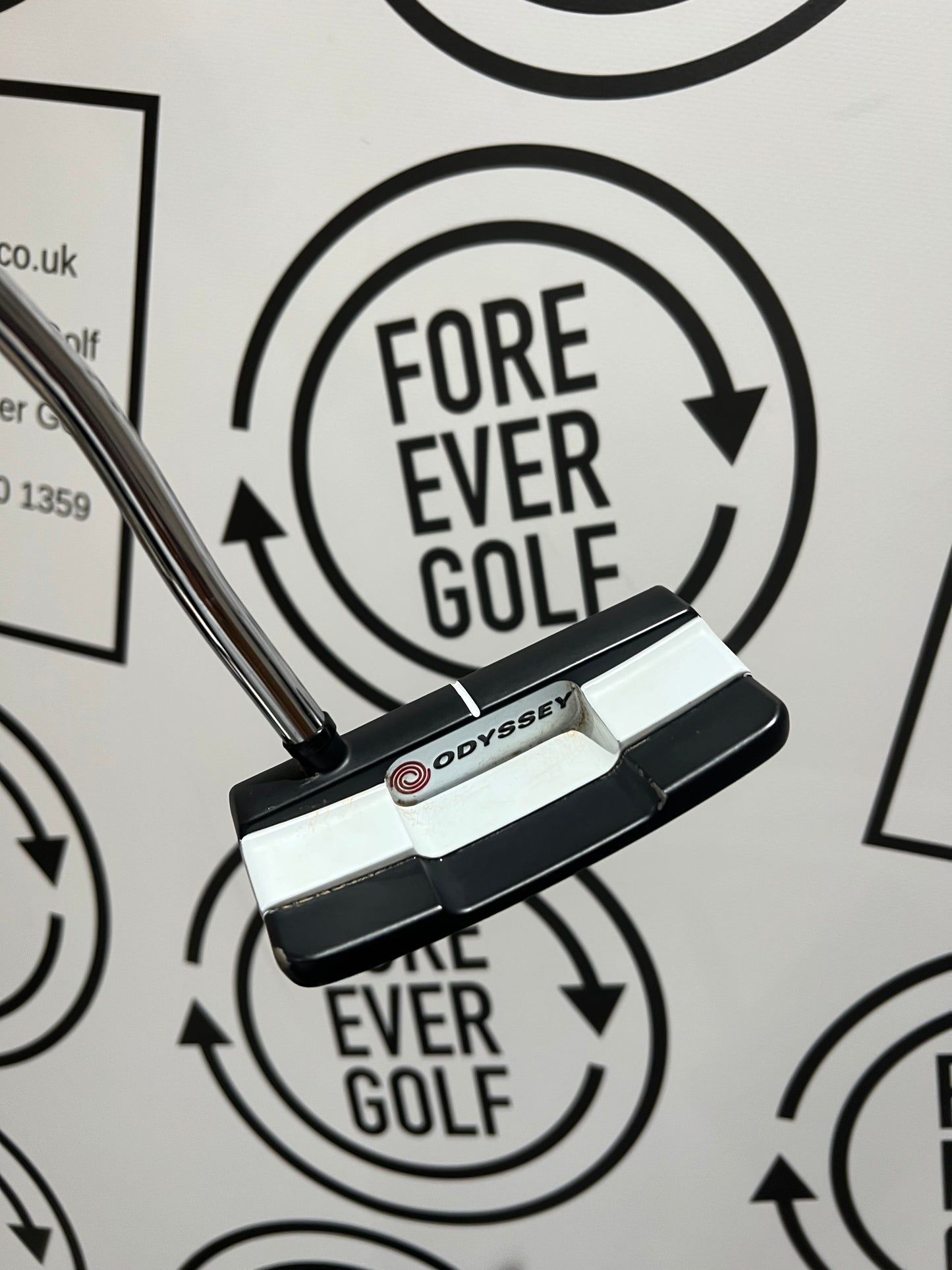 ODYSSEY WHITE HOT VERSA TWELVE DOUBLE WIDE PUTTER / 34” / RH