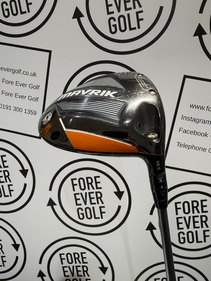 CALLAWAY MAVRIK DRIVER / 10.5 Deg / RH / 55g Regular Flex