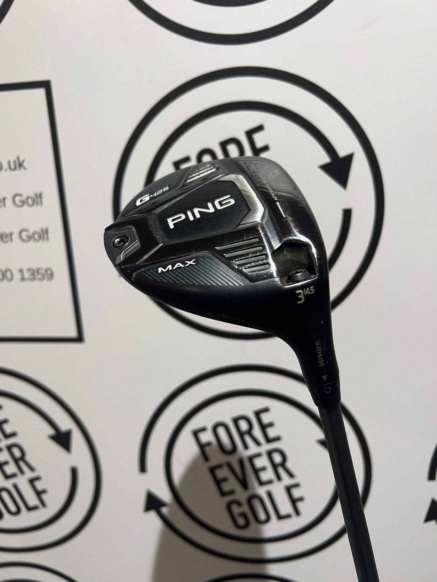 PING G425 MAX 3 WOOD / 14.5 Deg / Mens RH / 65g Reg Flex