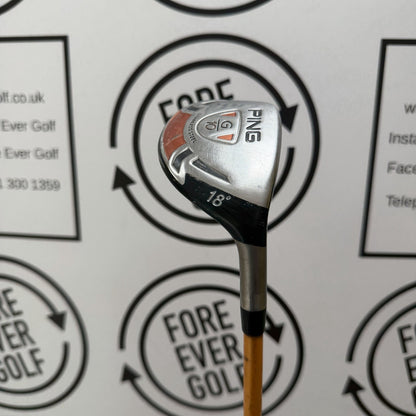 PING G10 3 HYBRID / 18 Deg / Mens RH / 84g Reg Flex / OK USED
