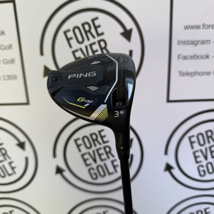 PING G430 SFT 3 WOOD / 16 Degree / Mens RH / 60g Stiff Flex / V.GOOD USED