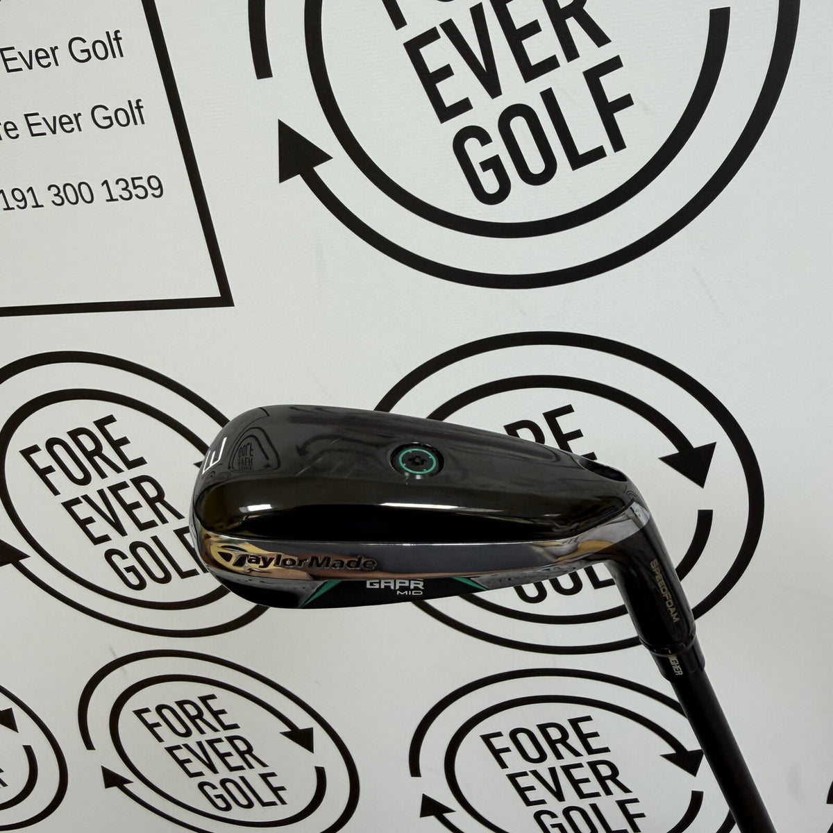 TAYLORMADE GAPR MID 3 HYBRID / Mens RH / 80g Stiff Flex / MINT USED