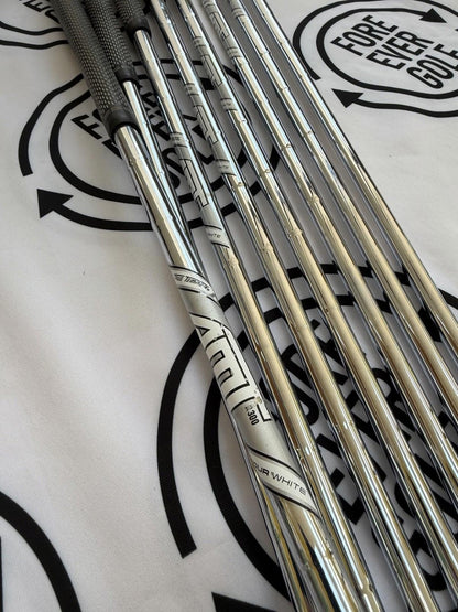 TITLIEST T100 (2021) IRONS / 3 - PW / Mens RH / AWT White Reg Flex / MINT USED