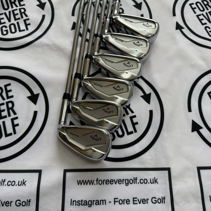 CALLAWAY ELYTE X IRONS / 5 - PW / RH / 80g Reg Flex / V.GOOD USED