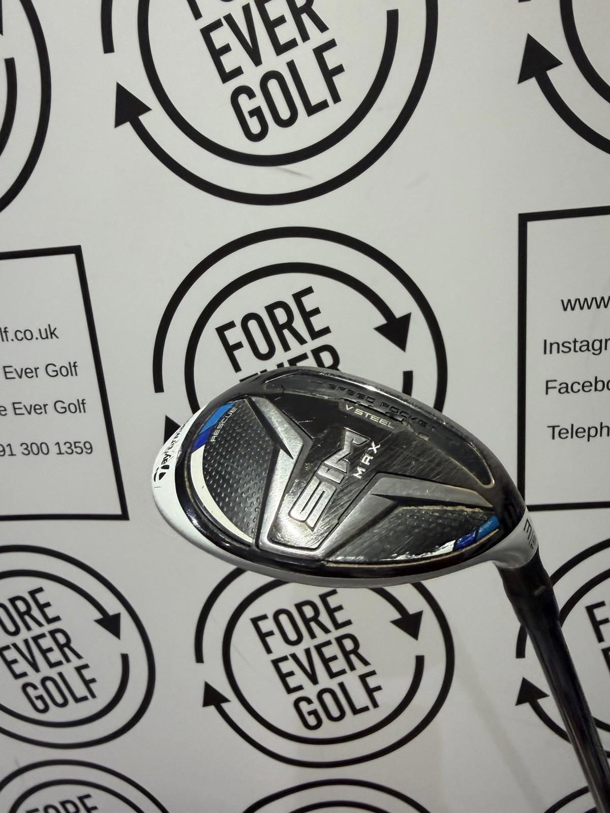 TAYLORMADE SIM MAX 3 HYBRID / 19 Degree / RH / 60g Reg Flex / OK USED