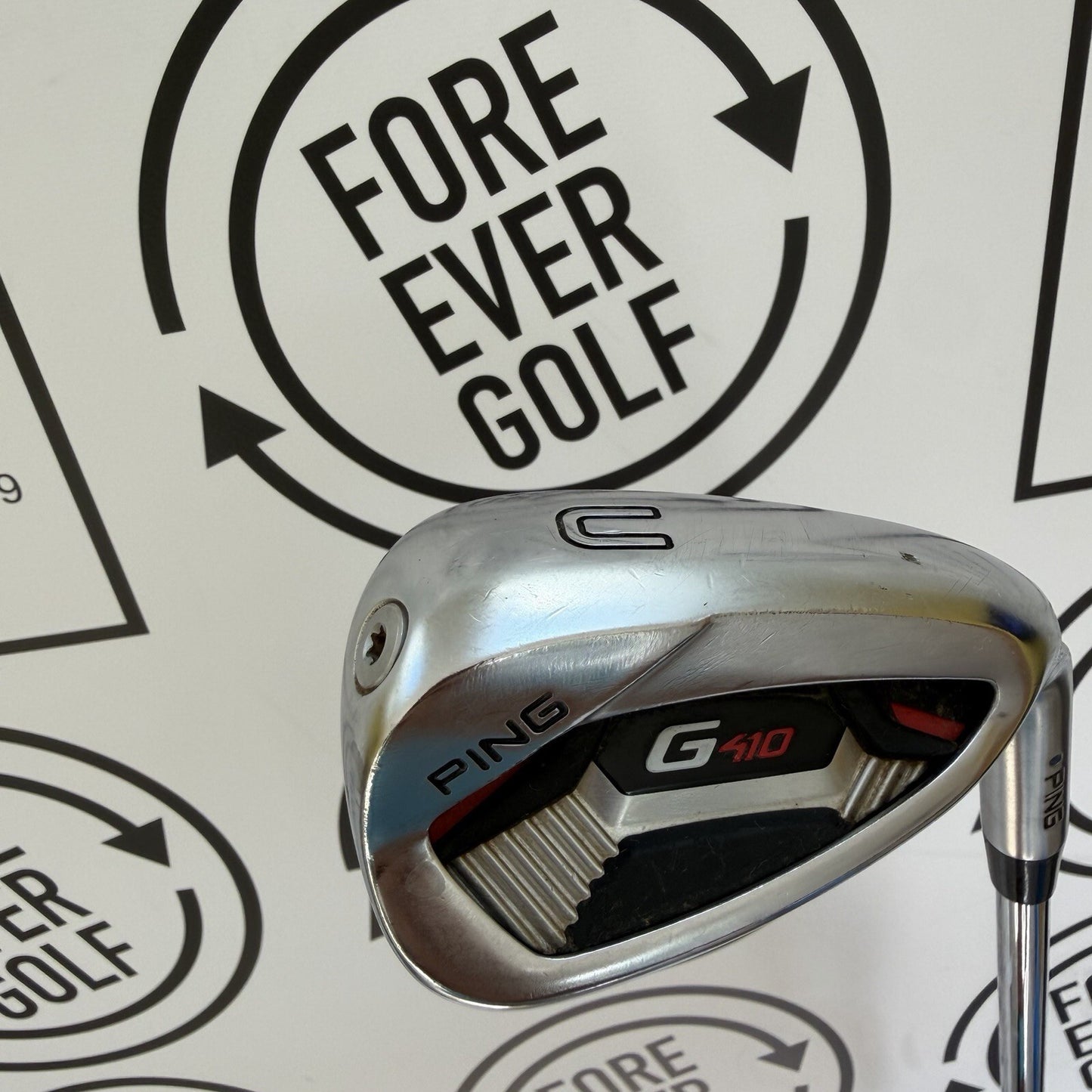 PING G410 UW GAP WEDGE / Blue Dot / Mens RH / 98g Reg Flex / GOOD USED