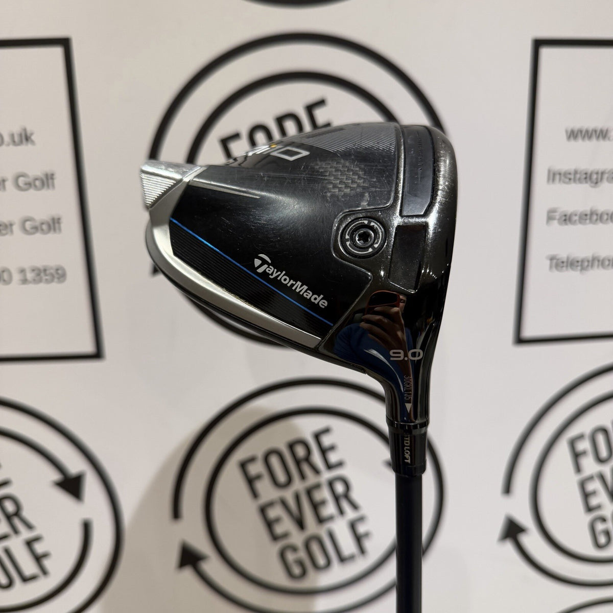 TAYLORMADE Qi10 DRIVER / 9 Degree / RH / 65g Reg Flex / GOOD USED