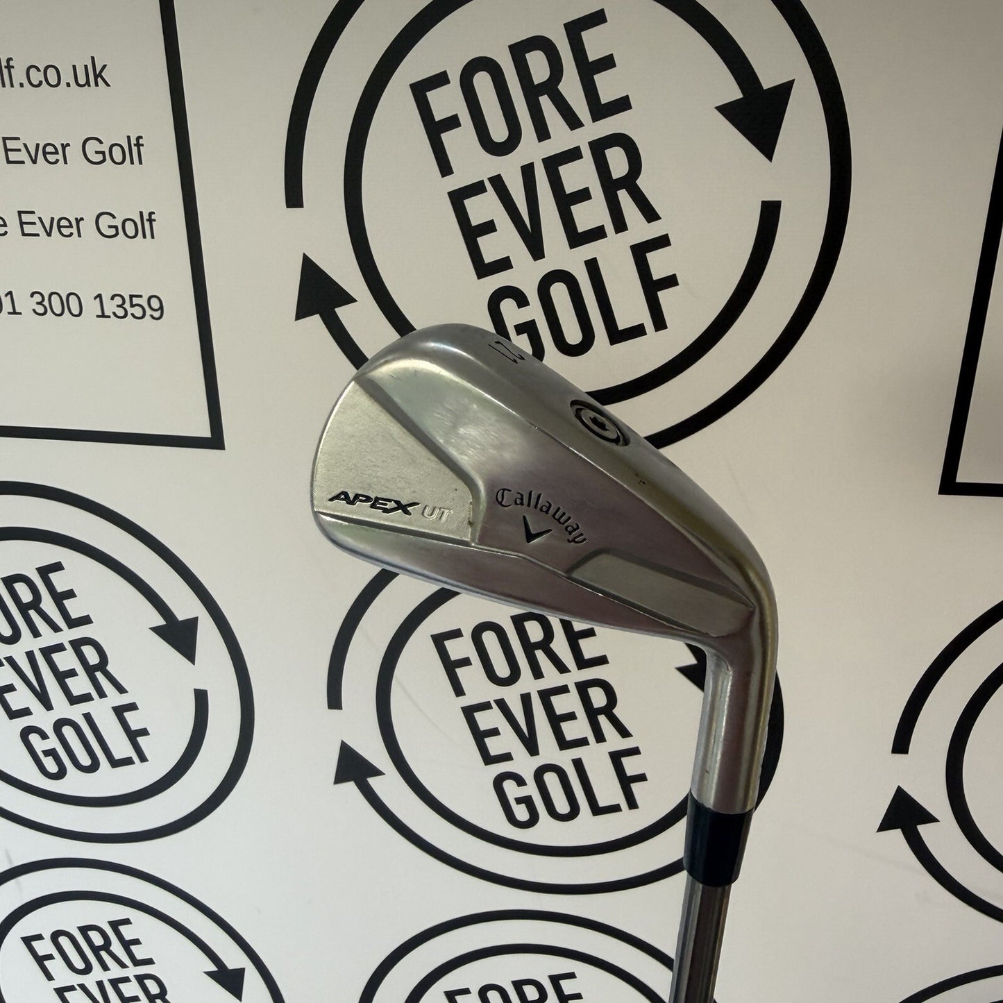CALLAWAY APEX FORGED UT 3 IRON / 21 Deg / RH / 60g Reg Flex / GOOD USED