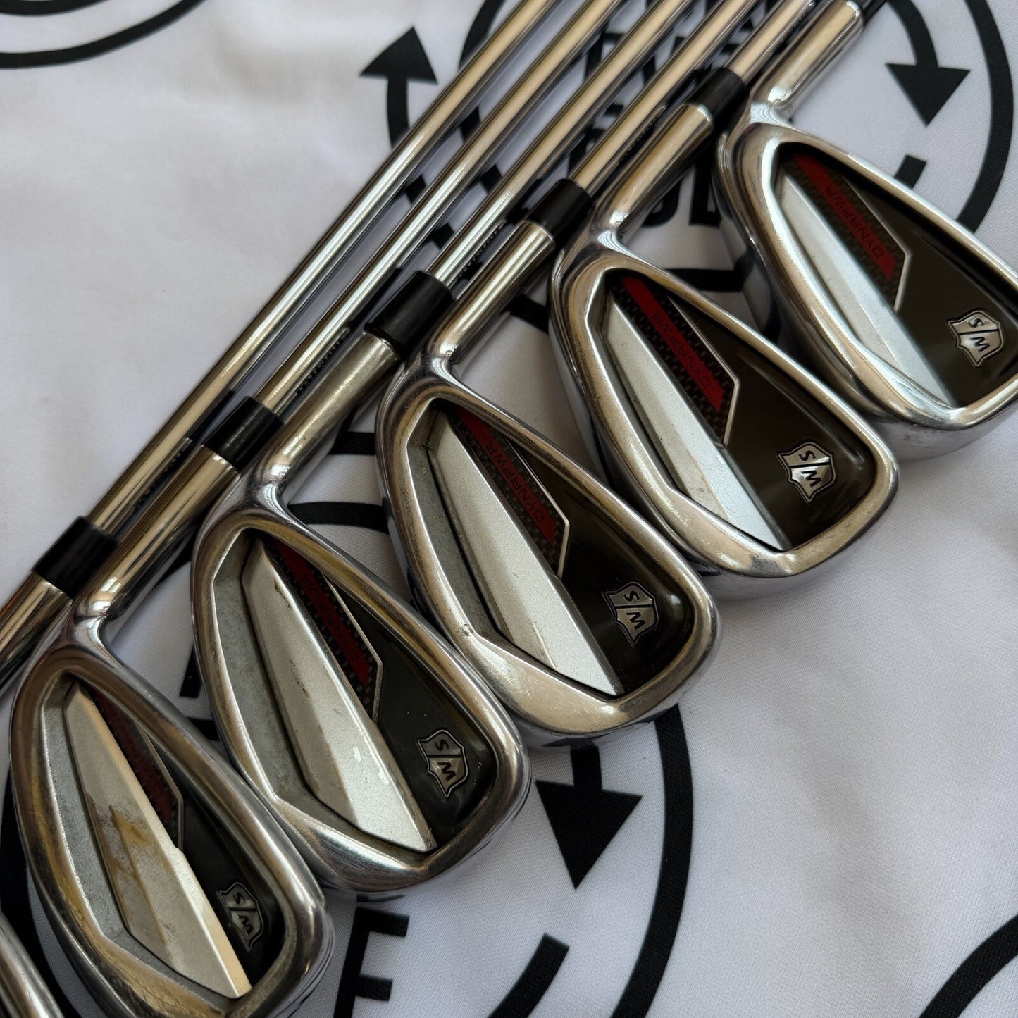 WILSON DYNAPOWER (2023) IRONS / 5 - PW / RH / Reg Flex / GOOD USED