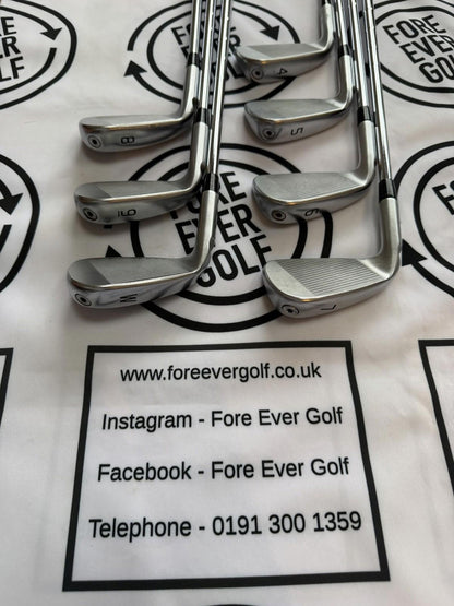 PING i230 IRONS / 4 - PW / Mens RH /  BLUE Dot / 120g Stiff Flex / GOOD USED