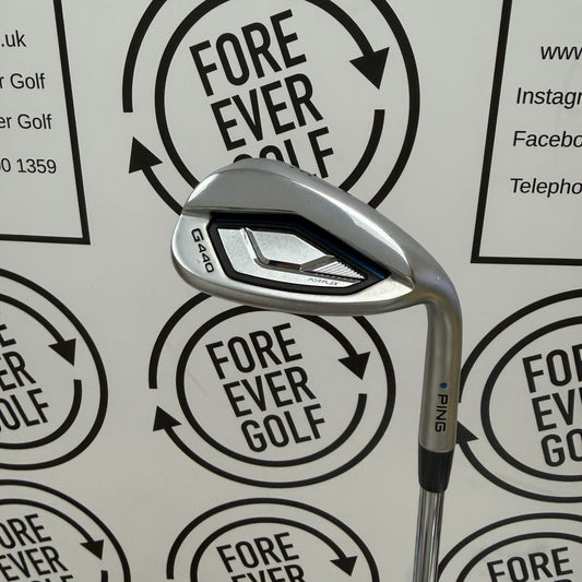 PING G440 SAND WEDGE / RH / Blue Dot / 100g Stiff Flex / V.GOOD USED
