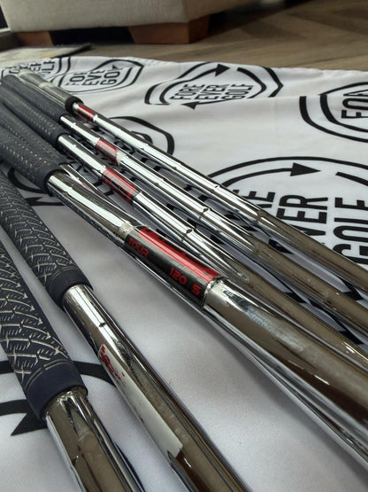 PING i230 IRONS / 4 - PW / Mens RH /  BLUE Dot / 120g Stiff Flex / GOOD USED