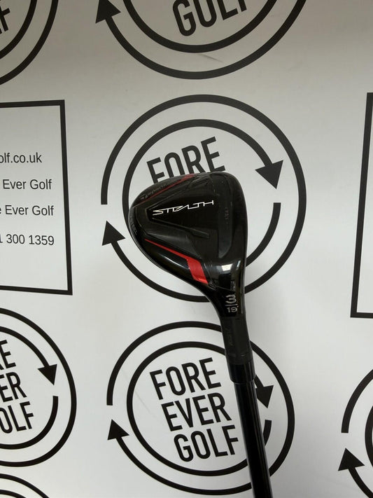 TAYLORMADE STEALTH 3 HYBRID / 19 Deg / Mens RH / 70g Stiff Flex / V.GOOD USED
