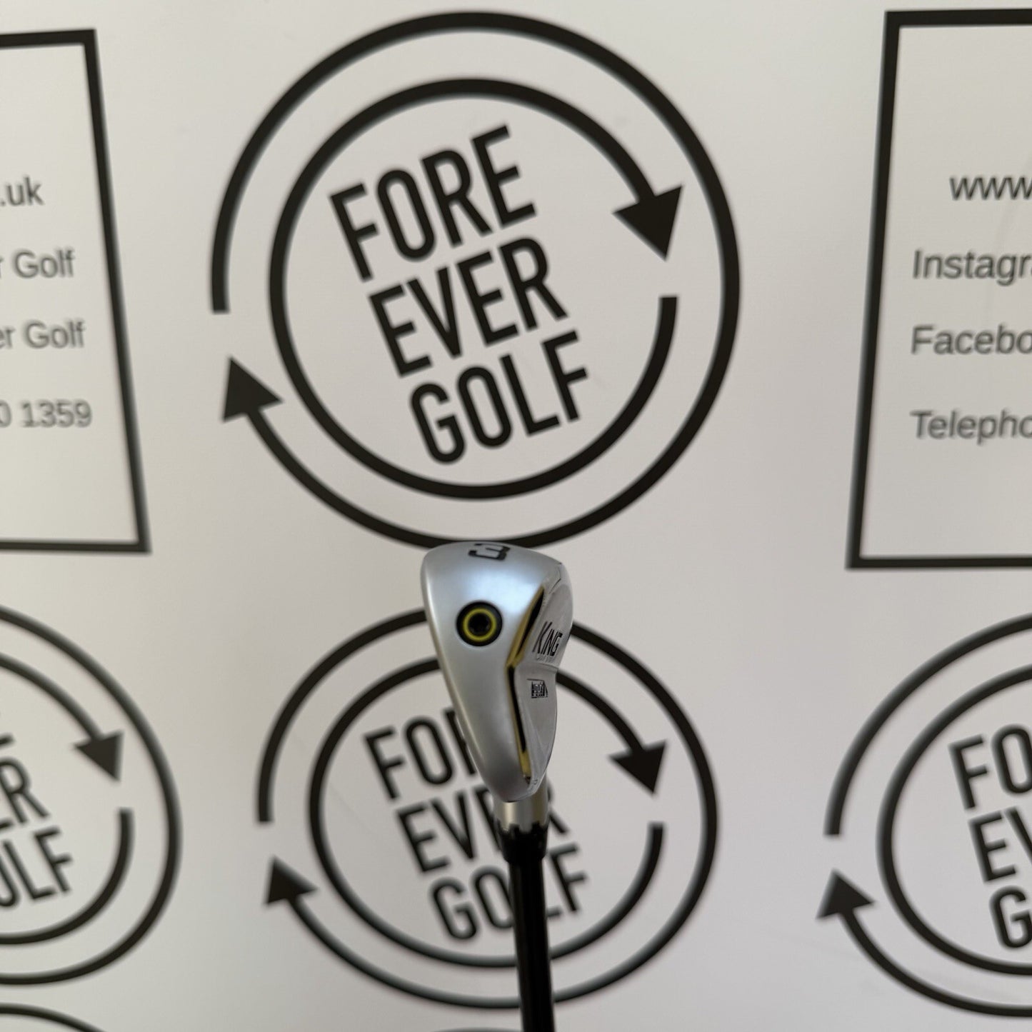 COBRA FORGED TEC UTILITY 3 IRON / Mens RH / 60g Reg Flex / MINT USED